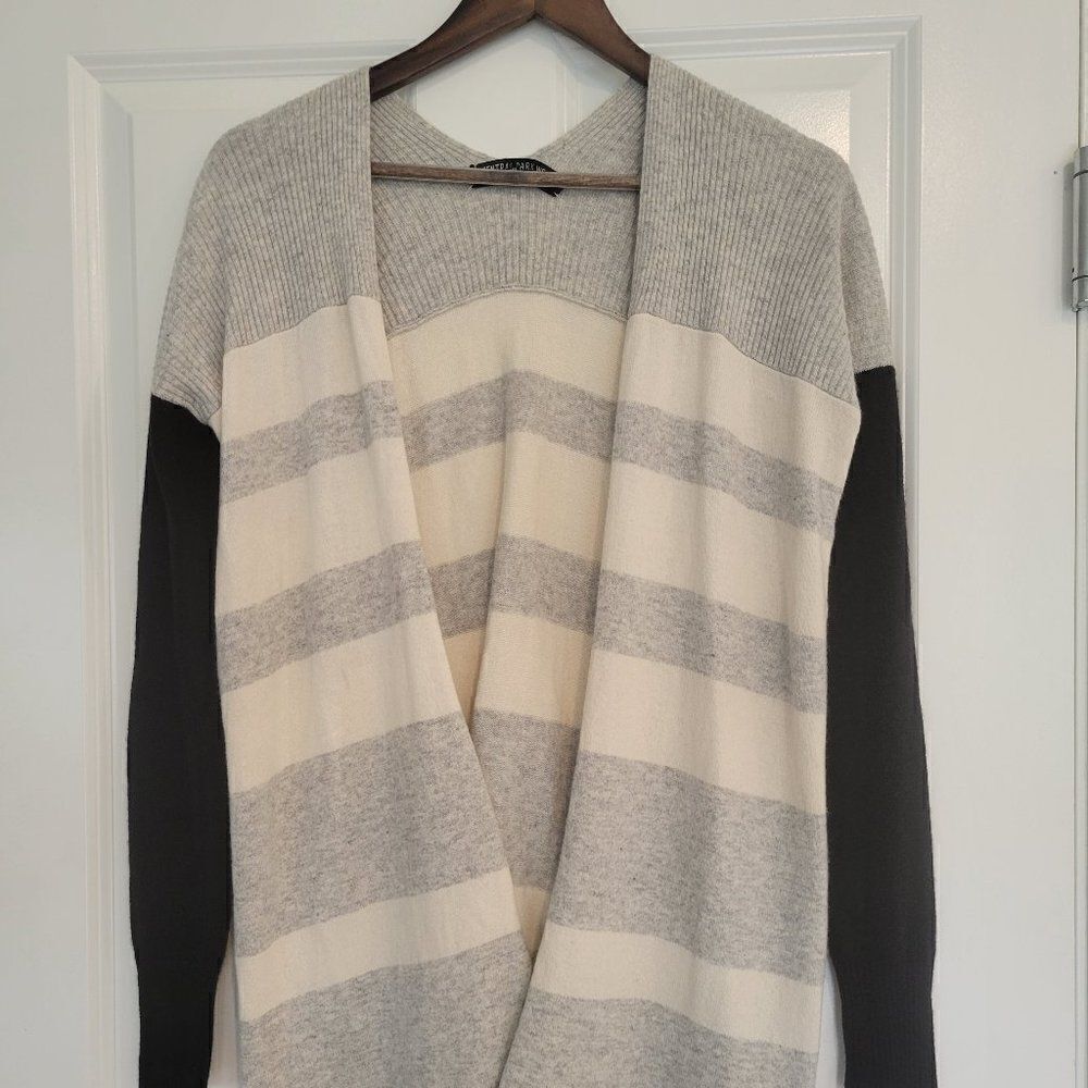 Central Park West Striped Cardigan size S‎